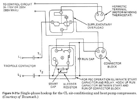 Wiring Diagram PDF: 115v Single Phase Compressor Wiring Diagram