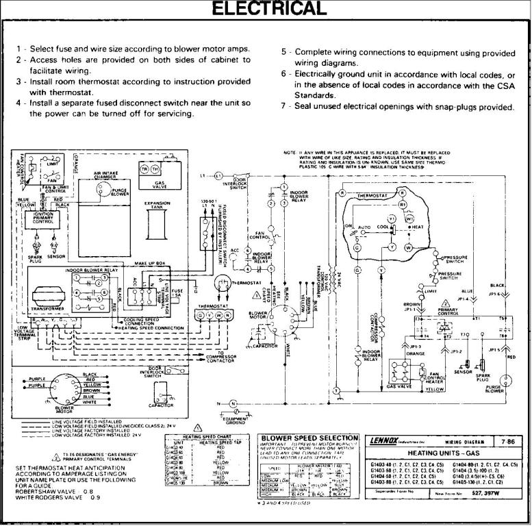 GSR-14q wiring goodman hvac thermostat wiring color code 