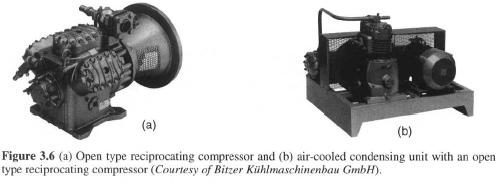 køleskab-open-type frem--kompressor